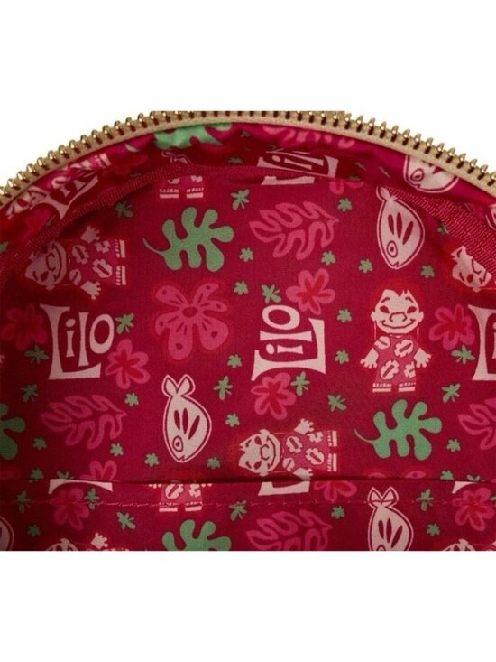 Loungefly Disney Lilo & Stitch Lilo Dress Cosplay Mini Backpack W Bag Charms NWT